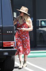 Pregnant HILARY DUFF Out in Los Angeles 06/09/2018