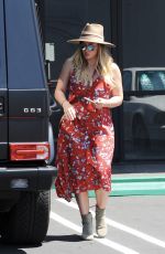 Pregnant HILARY DUFF Out in Los Angeles 06/09/2018