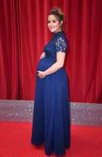Pregnant JACQUELINE JOSSA at British Soap Awards 2018 in London 06/02/2018