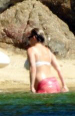 Pregnant KATE HUDSON at a Beach in Mykonos 06/17/2018