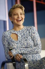Pregnant KATE HUDSON at Popsugar Play/Ground in New York 06/10/2018