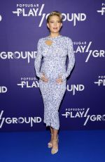 Pregnant KATE HUDSON at Popsugar Play/Ground in New York 06/10/2018