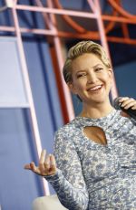 Pregnant KATE HUDSON at Popsugar Play/Ground in New York 06/10/2018