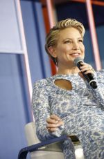 Pregnant KATE HUDSON at Popsugar Play/Ground in New York 06/10/2018