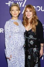 Pregnant KATE HUDSON at Popsugar Play/Ground in New York 06/10/2018