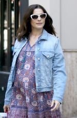 Pregnant RACHEL WEISZ Leaves Her Apartment in New York 06/19/2018