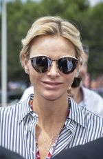 PRINCESS CHARLENE at Balmain Fashion Show in Paris 06/24/2018