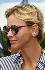 PRINCESS CHARLENE at Balmain Fashion Show in Paris 06/24/2018