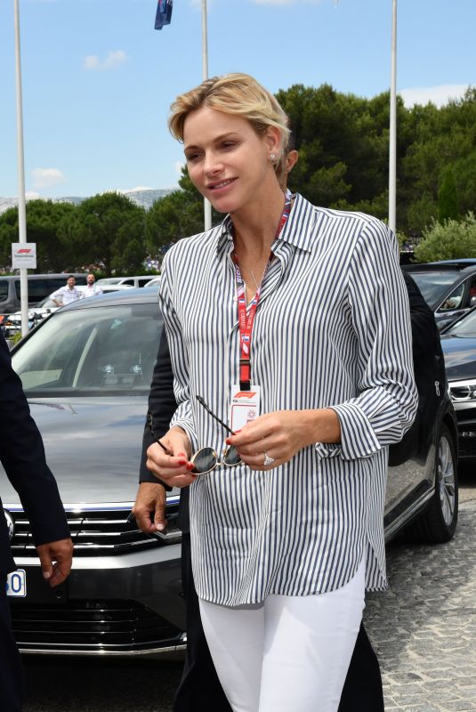 PRINCESS CHARLENE at Balmain Fashion Show in Paris 06/24/2018