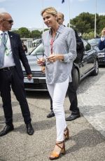 PRINCESS CHARLENE at Balmain Fashion Show in Paris 06/24/2018
