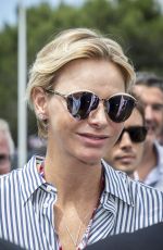 PRINCESS CHARLENE at Balmain Fashion Show in Paris 06/24/2018
