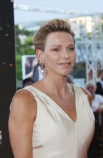 PRINCESS CHARLENE OF MONACO at 58th Monte Carlo TV Festival Closing Ceremony 06/19/2018