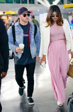 PRIYANKA CHOPRA and Nick Jonas at JFK Airport in New York 06/08/2018