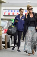 RACHEL and RENEE HUNTER Out for Lunch in Los Angeles 05/30/2018