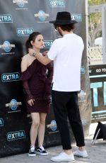 RACHEL BILSON on the Set of Extra in Studio City 06/18/2018