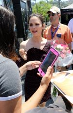 RACHEL BILSON on the Set of Extra in Studio City 06/18/2018