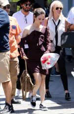 RACHEL BILSON on the Set of Extra in Studio City 06/18/2018