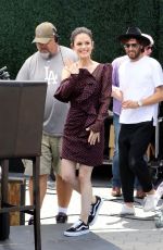 RACHEL BILSON on the Set of Extra in Studio City 06/18/2018