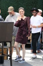 RACHEL BILSON on the Set of Extra in Studio City 06/18/2018