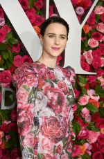 RACHEL BROSNAHAN at 2018 Tony Awards in New York 06/10/2018