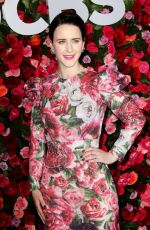 RACHEL BROSNAHAN at 2018 Tony Awards in New York 06/10/2018