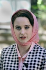 RACHEL BROSNAHAN on the Set of The Marvelous Mrs Maisel Season 2 in New York 06/21/2018