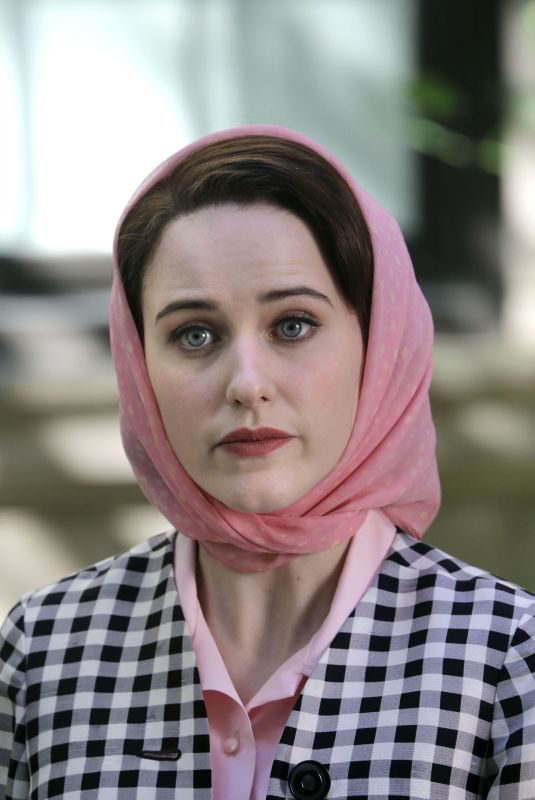 RACHEL BROSNAHAN on the Set of The Marvelous Mrs Maisel Season 2 in New York 06/21/2018