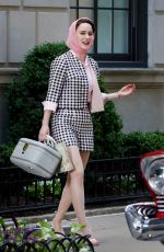RACHEL BROSNAHAN on the Set of The Marvelous Mrs. Maisel in New York 06/14/2018