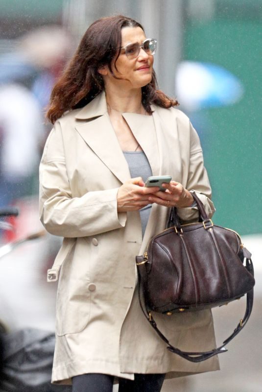 RACHEL WEISZ Out in New York 06/04/2018
