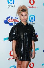 RAYE at Capital Radio Summertime Ball 2018 in London 06/09/2018