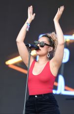 RAYE Performs at Parklife Festival at Heaton Park in Manchester 06/10/2018