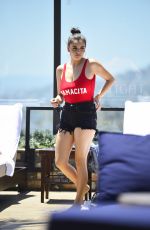 REBECCA BLACK in Swimsuit at Dream Hotel Pool Party in Los Angeles 05/27/218