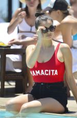 REBECCA BLACK in Swimsuit at Dream Hotel Pool Party in Los Angeles 05/27/218