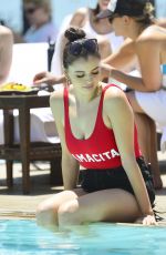REBECCA BLACK in Swimsuit at Dream Hotel Pool Party in Los Angeles 05/27/218