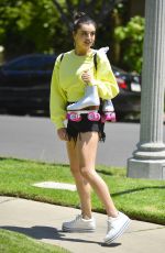 REBECCA BLACK Out Roller Blading in Los Angeles 06/08/2081