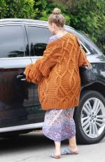 REBECCA GAYHEART Leaves a Pool Party in Los Feliz 06/16/2018