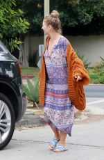 REBECCA GAYHEART Leaves a Pool Party in Los Feliz 06/16/2018