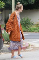 REBECCA GAYHEART Leaves a Pool Party in Los Feliz 06/16/2018