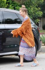 REBECCA GAYHEART Leaves a Pool Party in Los Feliz 06/16/2018