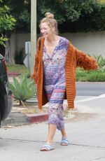 REBECCA GAYHEART Leaves a Pool Party in Los Feliz 06/16/2018