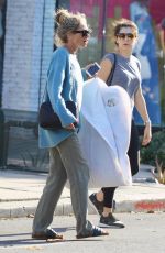 REBECCA GAYHEART Out Shopping on Melrose Place in West Hollywood 05/31/2018