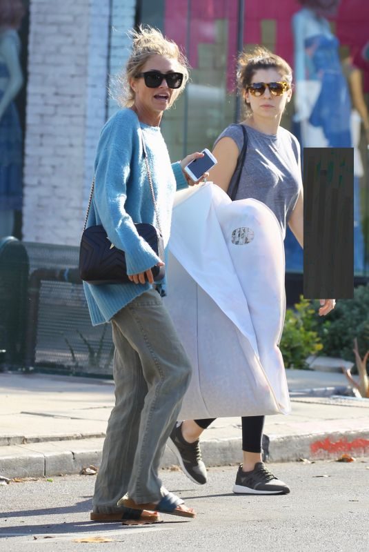 REBECCA GAYHEART Out Shopping on Melrose Place in West Hollywood 05/31/2018