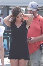 REBECCA KUFRIN on the Set of Extra in Los Angeles 06/04/2018