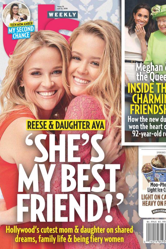 REESE WITHERSPOON and AVA PHILLIPPE in US Weekly, July 2018