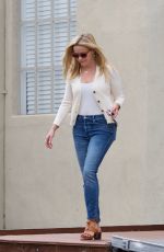 REESE WITHERSPOON in Jeans Arrives at a Spa in Los Angeles 06/16/2018