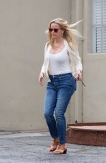 REESE WITHERSPOON in Jeans Arrives at a Spa in Los Angeles 06/16/2018