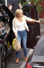 REESE WITHERSPOON in Jeans Arrives at a Spa in Los Angeles 06/16/2018