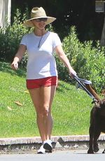 REESE WITHERSPOON Out with Her Dog in Beverly Hills 06/09/2018