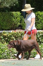 REESE WITHERSPOON Out with Her Dog in Beverly Hills 06/09/2018