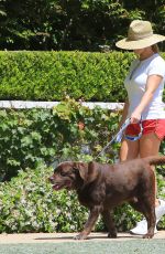 REESE WITHERSPOON Out with Her Dog in Beverly Hills 06/09/2018